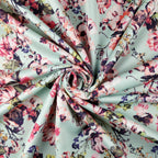FS283 Orchid Mint Floral | Fabric Styles