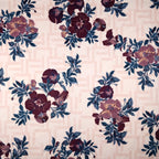 FS289 Pink Impatiens Floral | Fabric Styles