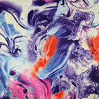 FS091 Tie Dye Marble Scuba Stretch Knit Fabric & Spandex Sportswear Swim Fabric | Fabric | Black, Blue, drape, Fabric, fashion fabric, Gold, making, Marble, Orange, Pink, Purple, Scuba, sewing, Spandex, Splash, Stretchy, Swim, Swimming, Swimwear, Tie Dye, Water Effect, White, Yellow | Fabric Styles