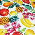 FS296 Lemon Pineapple Banana Floral | Fabric Styles