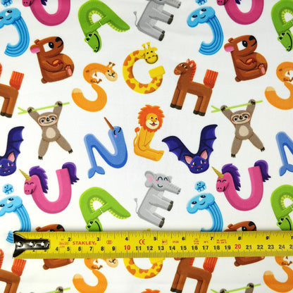 FS262 Animal Alphabet | Fabric Styles