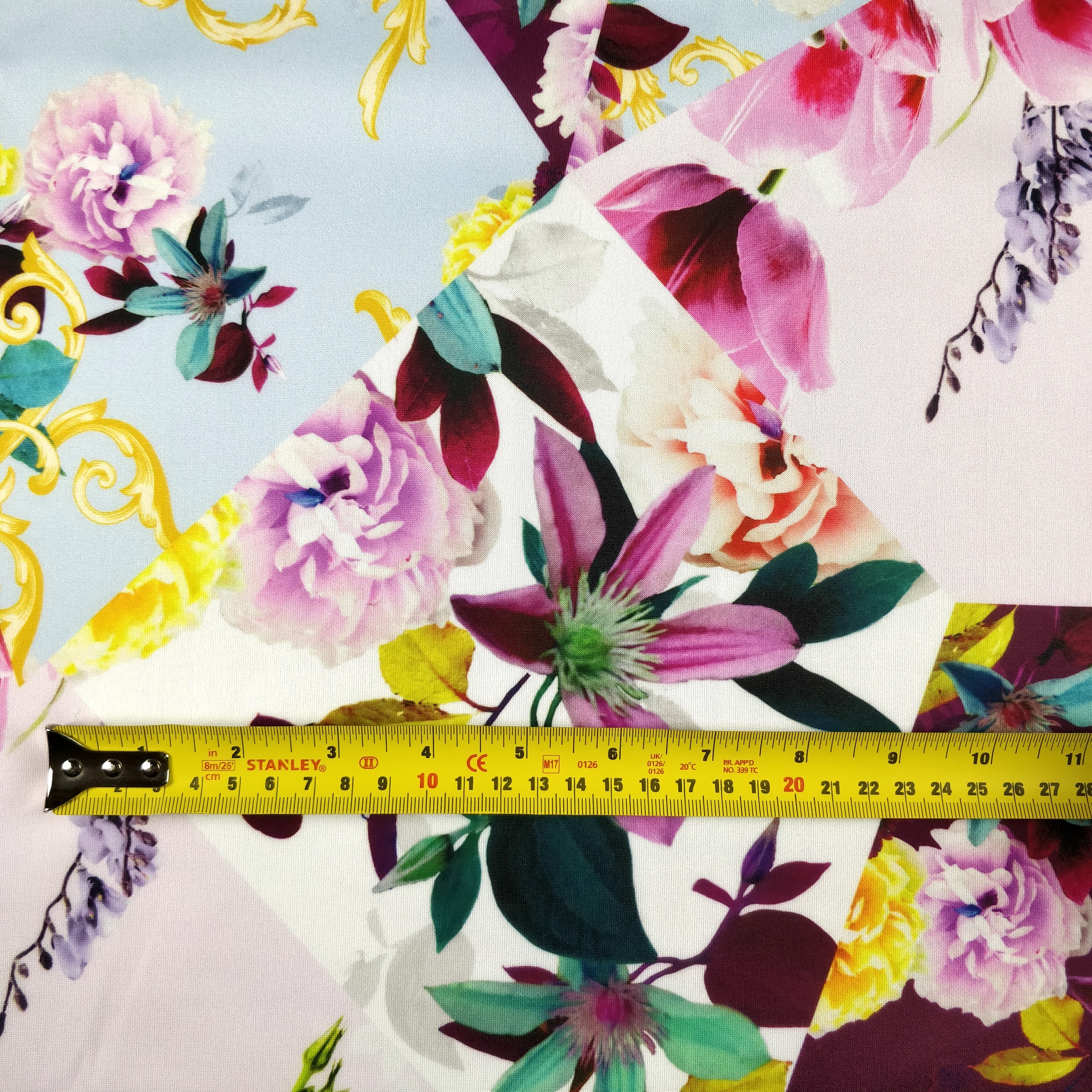 FS312 Carnation Abstract | Fabric | Abstract, Blossom, Carnation, Dianthus, Dianthus caryophyllus, Fabric, Floral, Flower, Flowers, Light, Lily, Pearl, Peony, Pink, Purple, Sale, Scuba, Summer, White | Fabric Styles