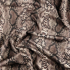 FS062_4 Brown Snake Skin | Fabric Styles