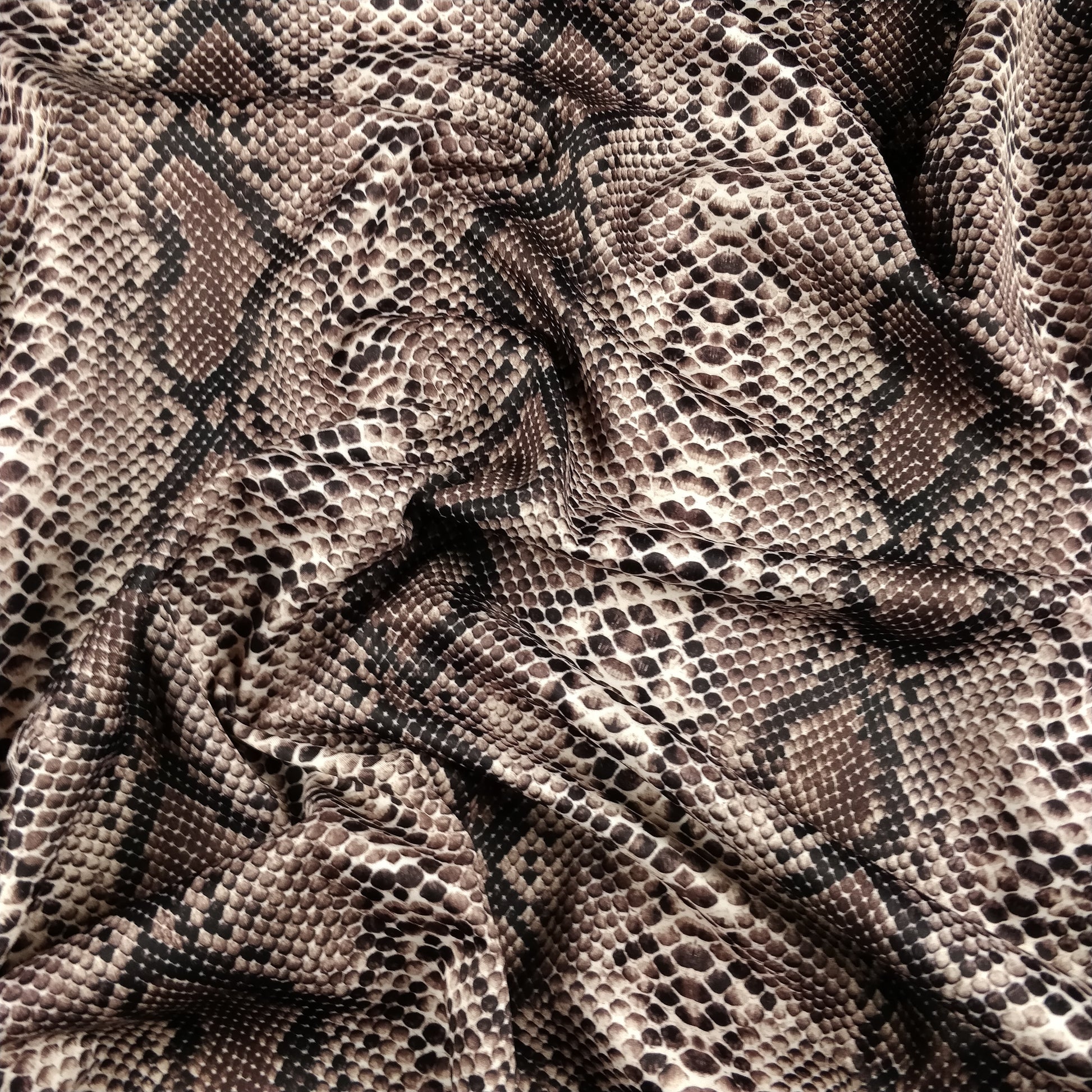 FS062_4 Brown Snake Skin | Fabric Styles