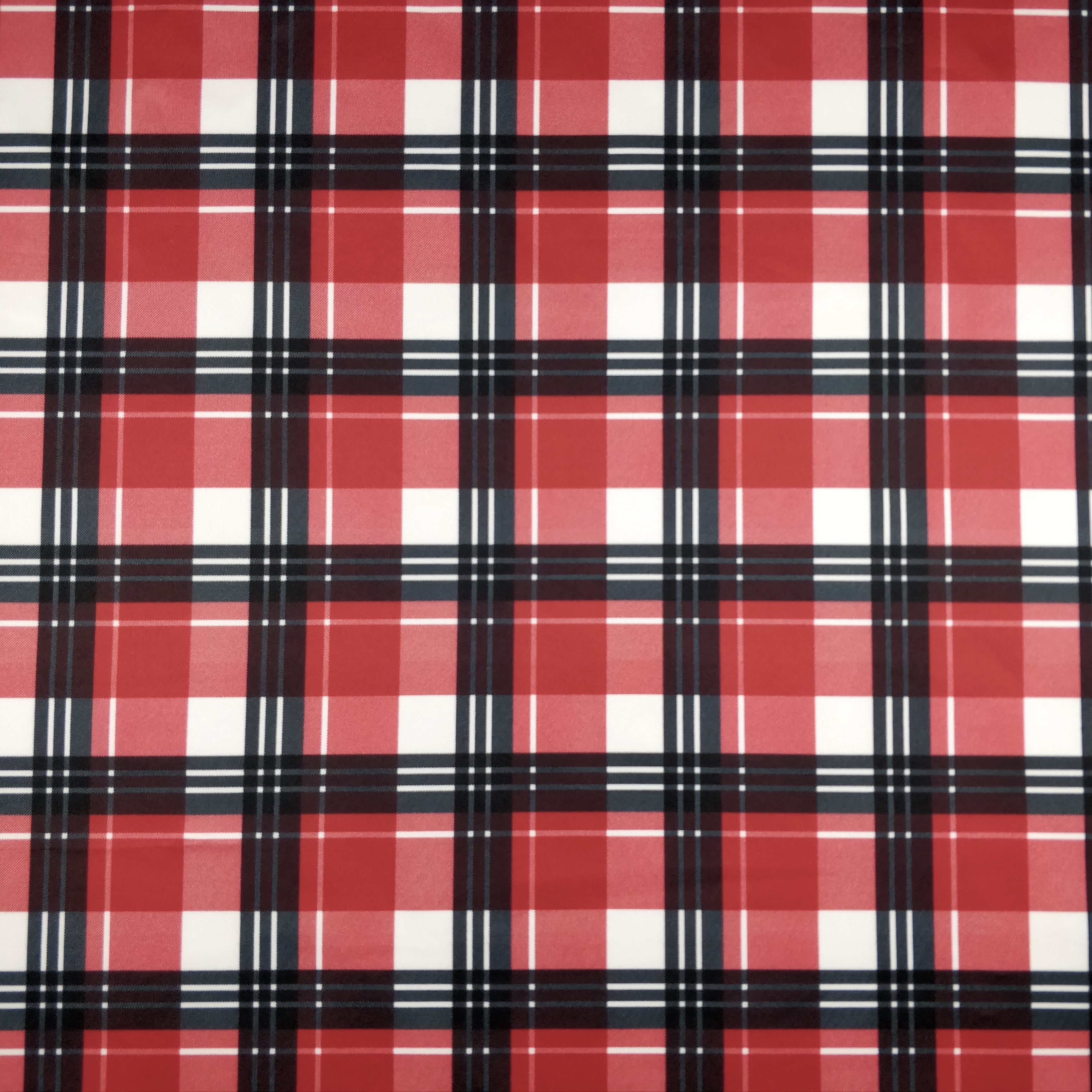 FS341_2 Red Tartan | Fabric Styles