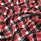FS341_2 Red Tartan | Fabric Styles