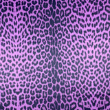 FS005 Leopard Print Scuba, Spun Polyester & Velvet Fabric