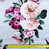 FS382 Beauty Asper | Fabric | drape, Dress making, dressmaking, elastane, fabric, fabrics, fashion fabric, floral, Flower, flowers, grey, jersey, leggings, making, pink, polyester, Purple, scuba, sewing, skirt, stretchy | Fabric Styles