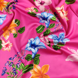 FS403 Fuchsia Floral | Fabric | Dress making, dressmaking, fabric, fabrics, fashion fabric, floral, Flower, flowers, Fuchsia, Fuscia, Fushchia, High Fashion, jersey, Pink, scuba, sewing, Summer | Fabric Styles