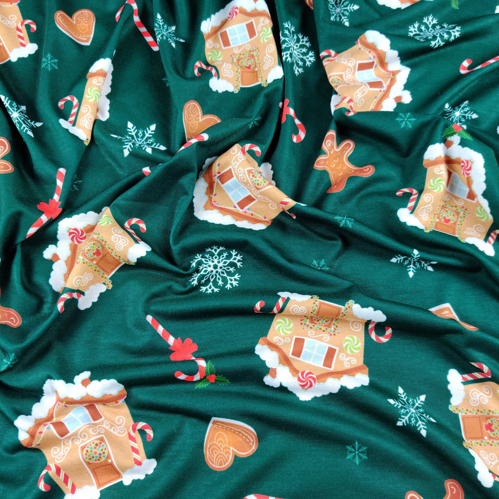 FS602 Gingerbread House | Fabric Styles