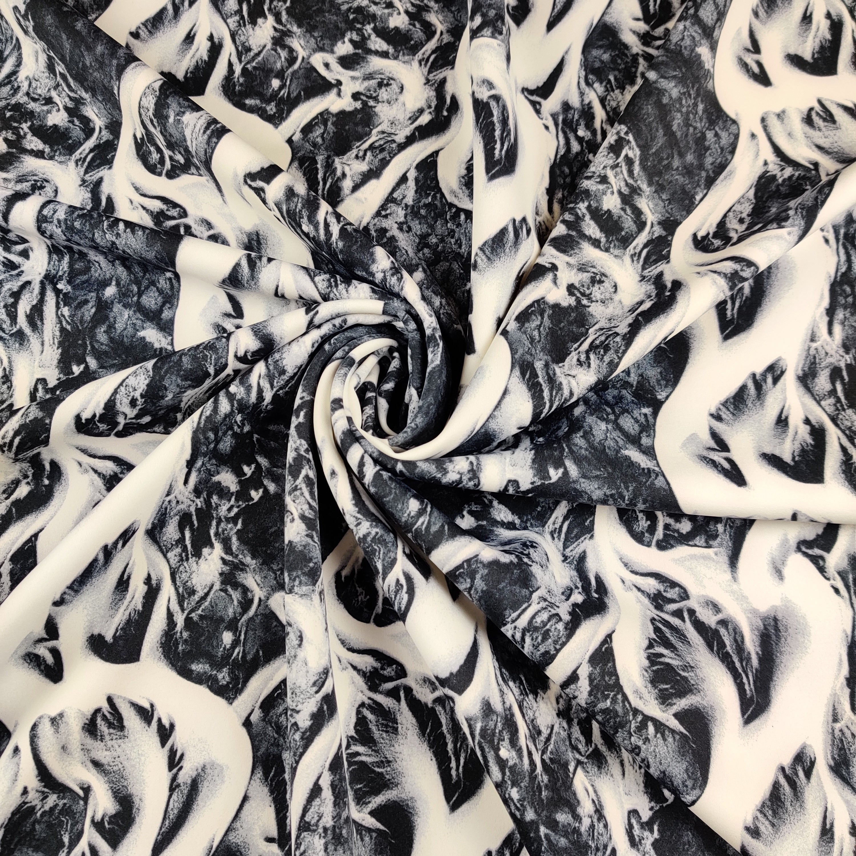 FS447 Marble Swirl | Fabric | drape, Fabric, fashion fabric, marble, Scuba, sewing, Stretchy, tie dye | Fabric Styles