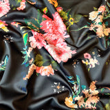 FS437 Floral | Fabric | drape, Fabric, fashion fabric, Floral, Flower, Nude, Scuba, sewing, Stretchy | Fabric Styles