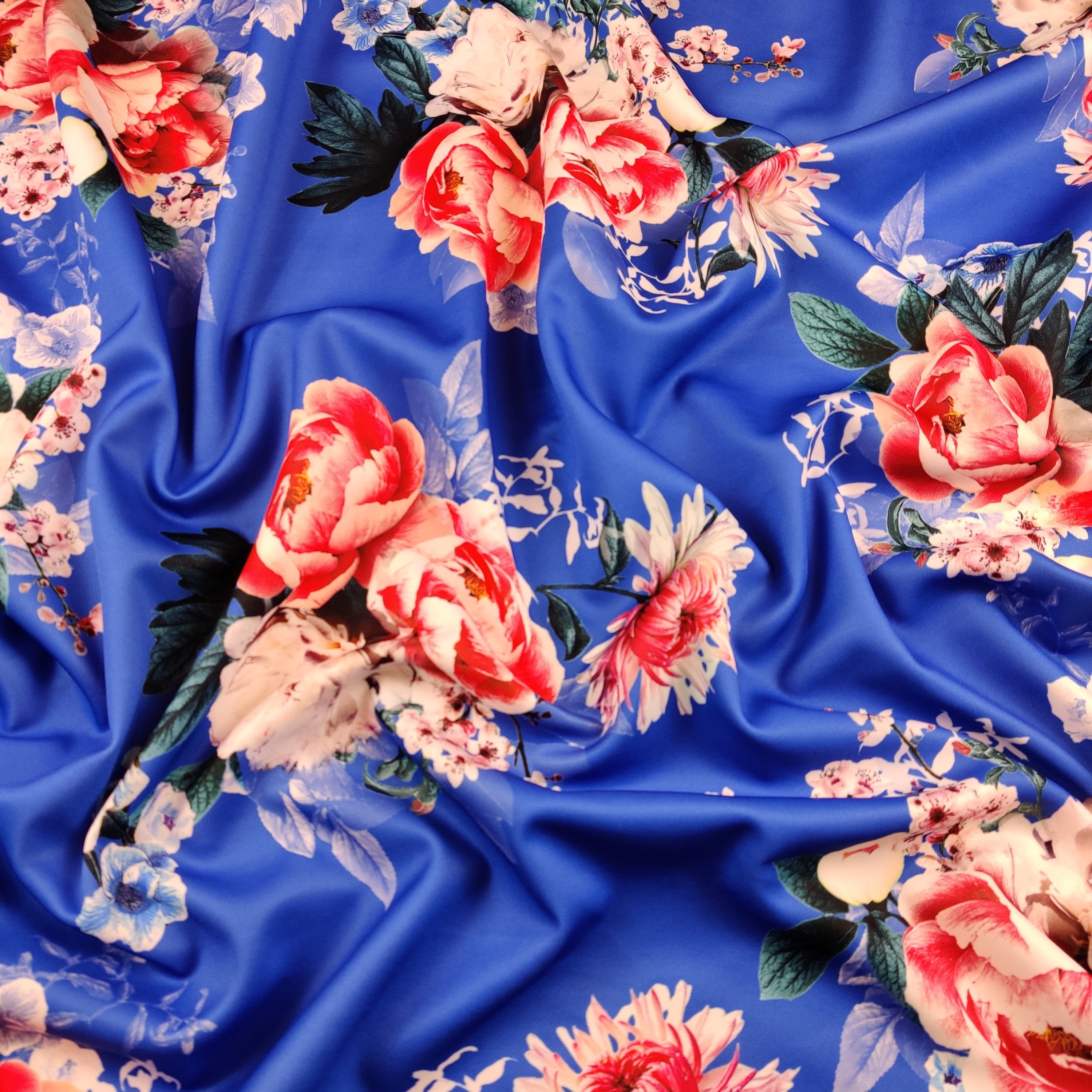 FS450 Blue Floral | Fabric Styles