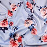 FS451 Baby Blue Bliss | Fabric | drape, Fabric, fashion fabric, Scuba, sewing, Stretchy | Fabric Styles