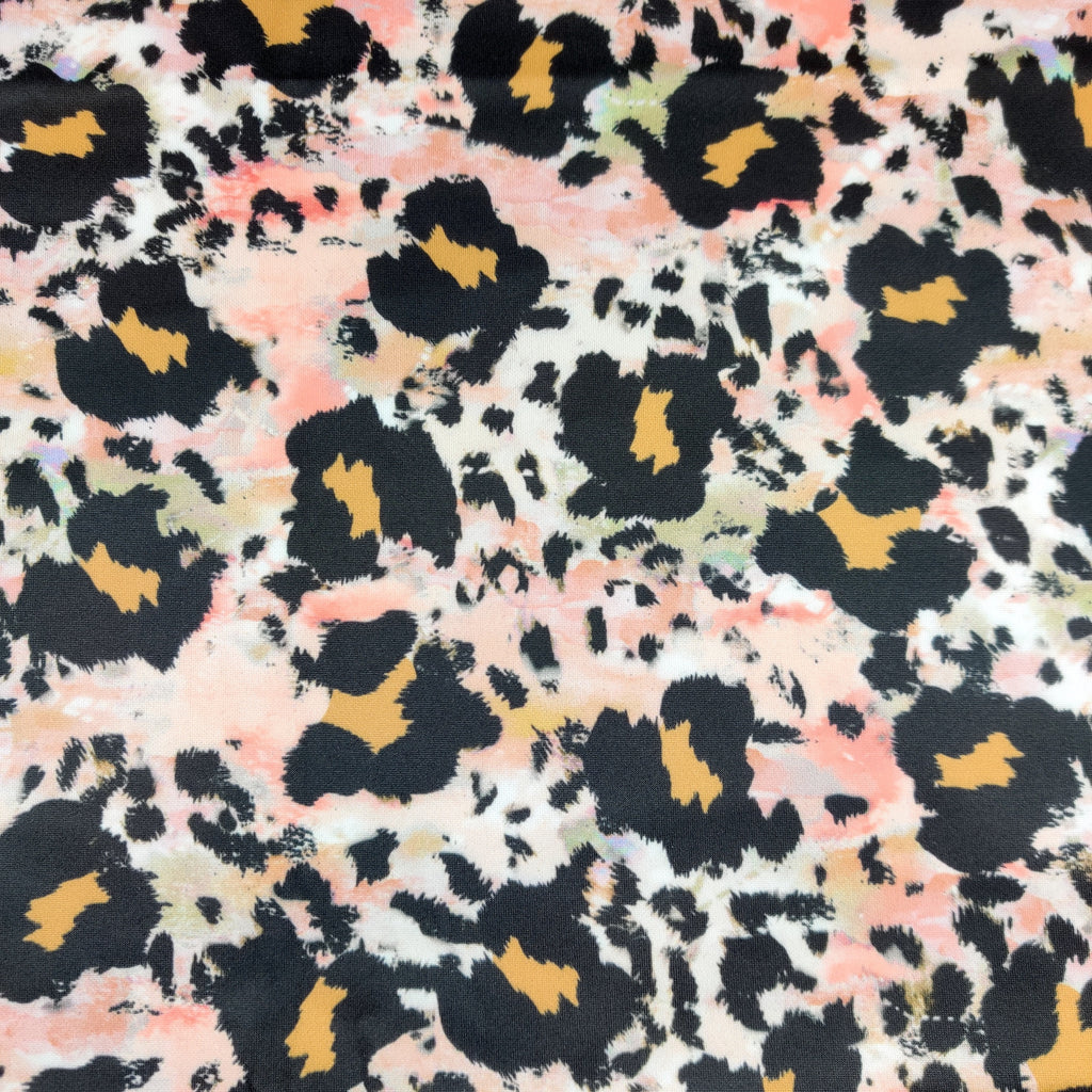 FS455 Leopard | Fabric | Animal, drape, Fabric, fashion fabric, Leopard, Scuba, sewing, Stretchy | Fabric Styles