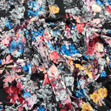 FS543 Floral | Fabric | drape, Fabric, fashion fabric, Floral, Flower, limited, SALE, sewing, spun poly, Spun Polyester, Spun Polyester Elastane, Stretchy | Fabric Styles