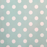 FS549 Mint Polka Dot Bubble Crepe Fabric | Fabric | Bubble Crepe, drape, Fabric, fashion fabric, Green, Mint, Polka Dots, SALE, sewing, Spots | Fabric Styles