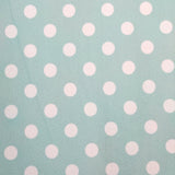 FS549 Mint Polka Dot Bubble Crepe Fabric | Fabric | Bubble Crepe, drape, Fabric, fashion fabric, Green, Mint, Polka Dots, SALE, sewing, Spots | Fabric Styles