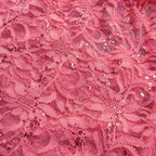 FS508_1 Floral Sequins Lace | Fabric | drape, Fabric, fashion fabric, Lace, New, Plain, Sequins, sewing, Stretchy, textured | Fabric Styles
