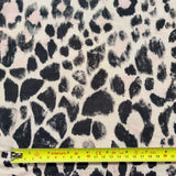 FS511 Blush Leopard  ITY Silky Stretch Knit Fabric Beige & Pink | Fabric | drape, Dress Fabric, Dress making, Dressmaking Fabric, Fabric, fashion fabric, Floral, ITY, making, Pink, Polyester, SALE, sewing | Fabric Styles