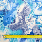 FS091 Tie Dye Marble Scuba Stretch Knit Fabric & Spandex Sportswear Swim Fabric | Fabric | Black, Blue, drape, Fabric, fashion fabric, Gold, making, Marble, Orange, Pink, Purple, Scuba, sewing, Spandex, Splash, Stretchy, Swim, Swimming, Swimwear, Tie Dye, Water Effect, White, Yellow | Fabric Styles