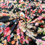 FS536 Floral | Fabric | drape, Eagle, Fabric, fashion fabric, Floral, Flower, Scuba, sewing, Stretchy | Fabric Styles