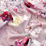 FS537 Lilac Floral | Fabric | drape, Eagle, Fabric, fashion fabric, Floral, Flower, Scuba, sewing, Stretchy | Fabric Styles
