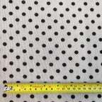 FS565 Spots | Fabric | black, dot, dots, drape, Fabric, fashion fabric, FS133, jersey, making, Power Mesh, Powermesh, SALE, sewing, spot, Spots, stretch, Stretchy, white | Fabric Styles