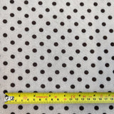 FS565 Spots | Fabric | black, dot, dots, drape, Fabric, fashion fabric, FS133, jersey, making, Power Mesh, Powermesh, SALE, sewing, spot, Spots, stretch, Stretchy, white | Fabric Styles