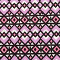 FS568 Lilac Geometric | Fabric | aztec, drape, Fabric, fashion fabric, Geometric, jersey, lilac, making, purple, repeat, sale, Scuba, sewing, Stretchy, tile | Fabric Styles