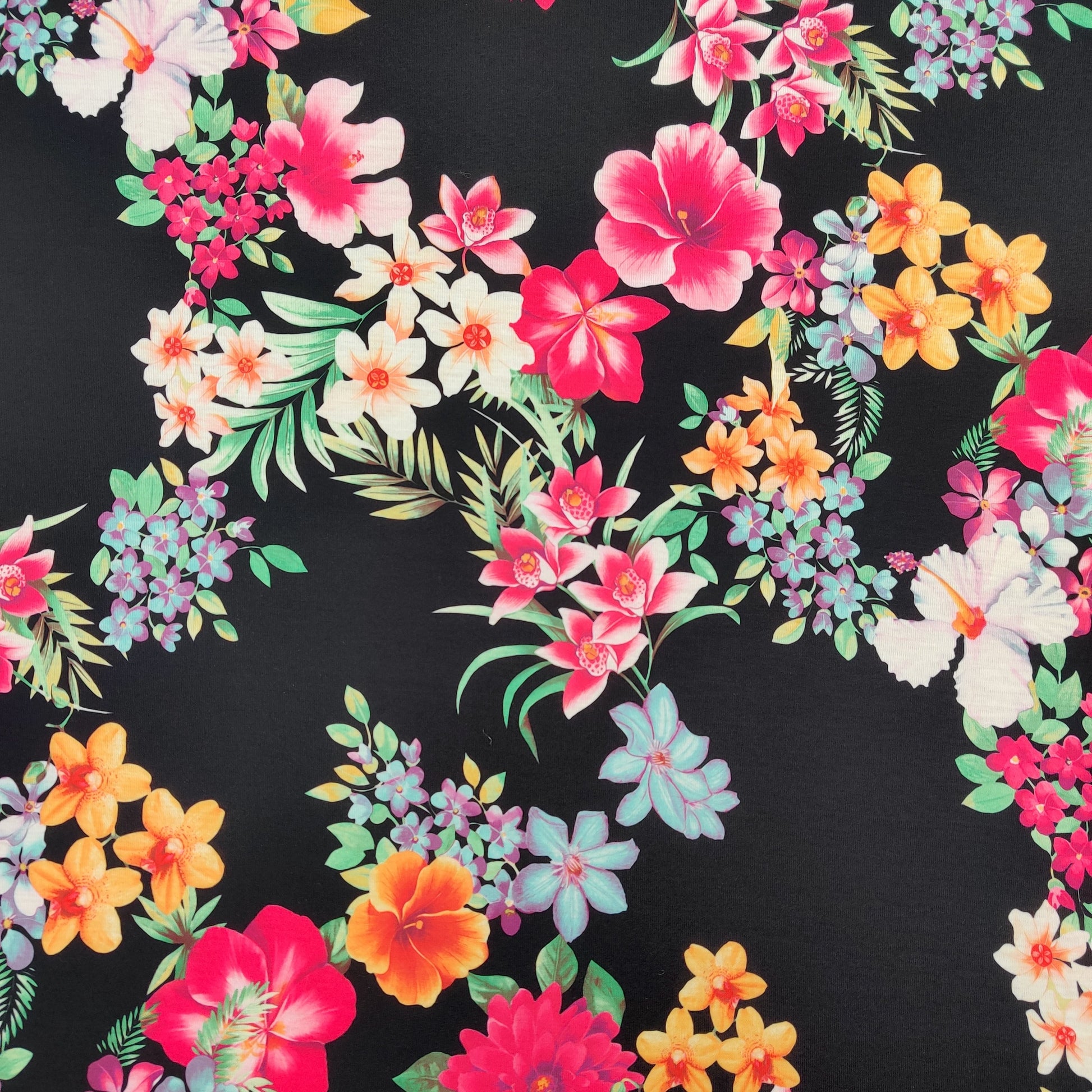 FS570 Floral | Fabric | Fabric, floral, SALE, spun poly, Spun Polyester, Spun Polyester Elastane, tropical | Fabric Styles