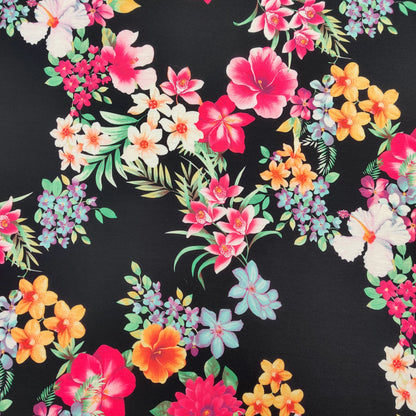 FS570 Floral | Fabric | Fabric, floral, SALE, spun poly, Spun Polyester, Spun Polyester Elastane, tropical | Fabric Styles