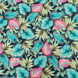 FS571 Tropical Leaf | Fabric | Fabric, Floral, Flower, forest, green, leaves, palm, spun poly, Spun Polyester, Spun Polyester Elastane, Stretchy, tropical | Fabric Styles