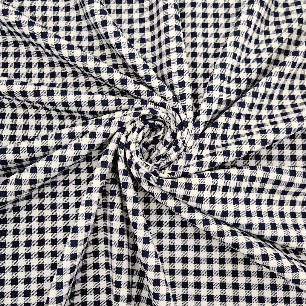 FS130_6 Navy Gingham