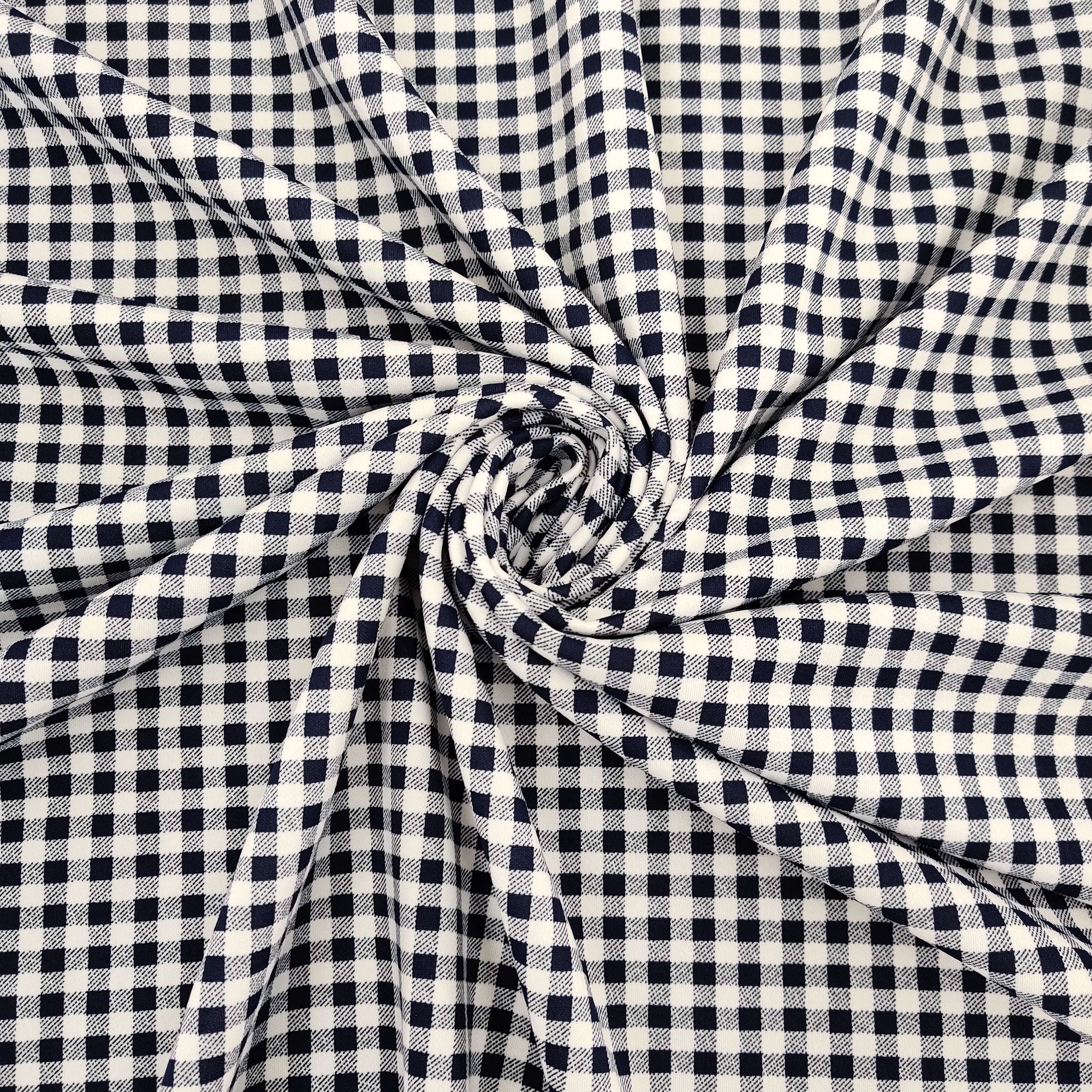 FS130_6 Navy Gingham