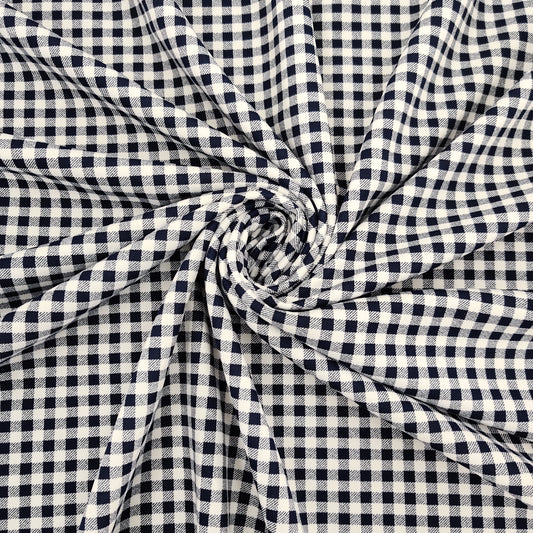 FS130_6 Navy Gingham
