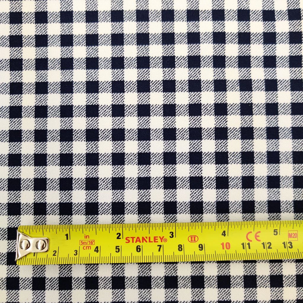 FS130_6 Navy Gingham