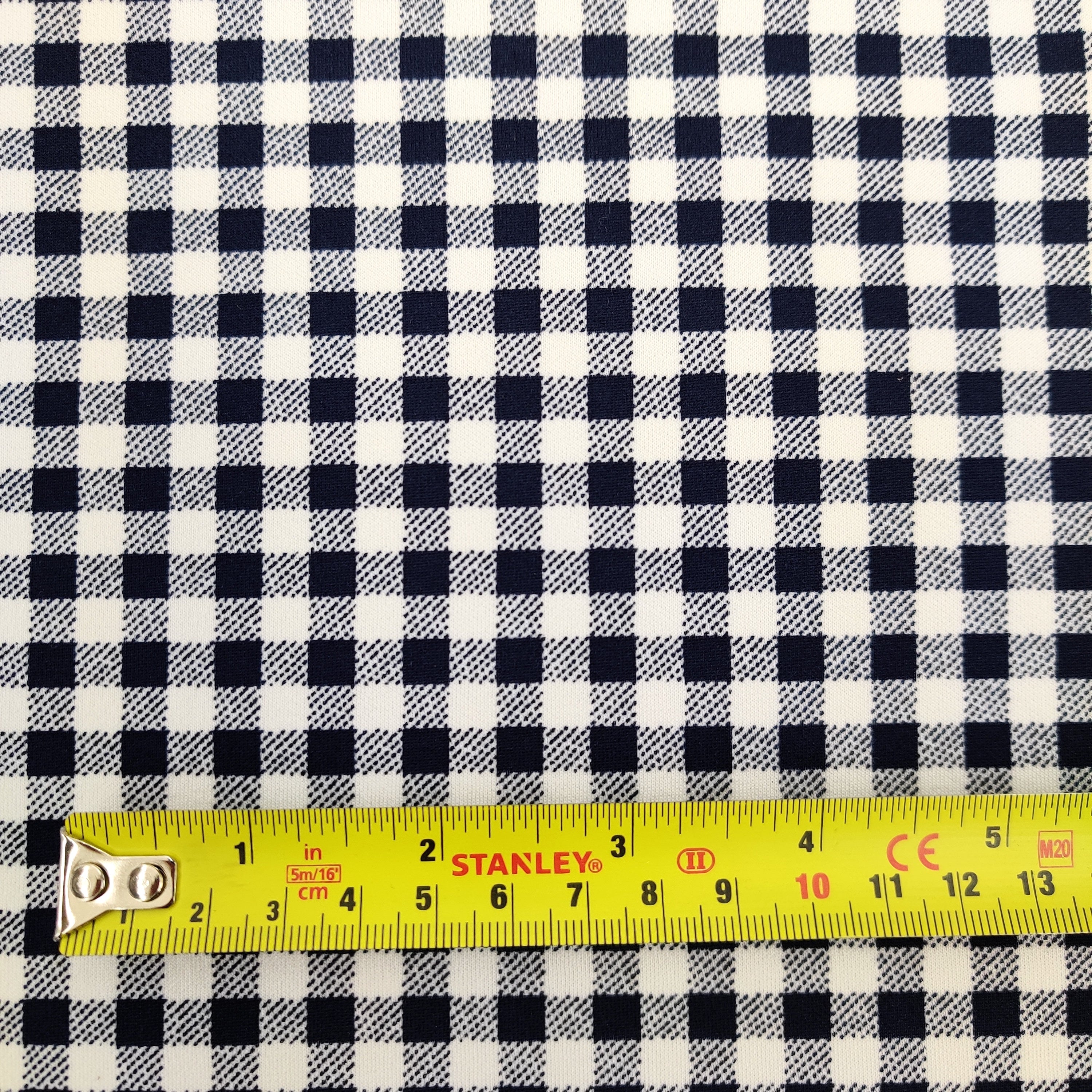 FS130_6 Navy Gingham