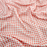 FS130 Gingham Scuba Stretch Fabric Pink & Navy | Fabric | checks, drape, Fabric, fashion fabric, Gingham, jersey, making, Navy, Pink, SALE, Scuba, sewing, Tartan | Fabric Styles