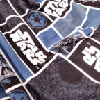 FS598_1 Darth Vader Star Wars Fleece Fabric Blue | Fabric | blue, Brand, Branded, Classic, Classics, Denim, drape, Fabric, fashion fabric, jersey, Light blue, making, Poly Fleece, Robot, sewing, Skirt, Star Wars, Stretchy, Watercolour | Fabric Styles