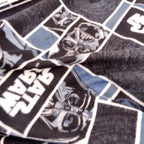 FS598_1 Darth Vader Star Wars Fleece Fabric Blue | Fabric | blue, Brand, Branded, Classic, Classics, Denim, drape, Fabric, fashion fabric, jersey, Light blue, making, Poly Fleece, Robot, sewing, Skirt, Star Wars, Stretchy, Watercolour | Fabric Styles