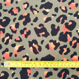 FS649 Camo Leopard | Fabric | animal, Army, Camo, Camoflauge, Camouflage, Camouflaged, drape, Fabric, fashion fabric, jersey, leopard, making, sewing, spun polyester, Spun Polyester Elastane, stretch, Stretchy | Fabric Styles