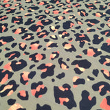 FS649 Camo Leopard | Fabric | animal, Army, Camo, Camoflauge, Camouflage, Camouflaged, drape, Fabric, fashion fabric, jersey, leopard, making, sewing, spun polyester, Spun Polyester Elastane, stretch, Stretchy | Fabric Styles