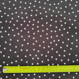 FS727 Black & White Spots | Fabric | Black, dot, Dots, drape, elastane, Fabric, fashion fabric, jersey, limited, making, mono chrome, Pastel, Pink, sale, Spot, Spots, spun poly, Spun Polyester, Spun Polyester Elastane, stretch, Stretchy, White | Fabric Styles