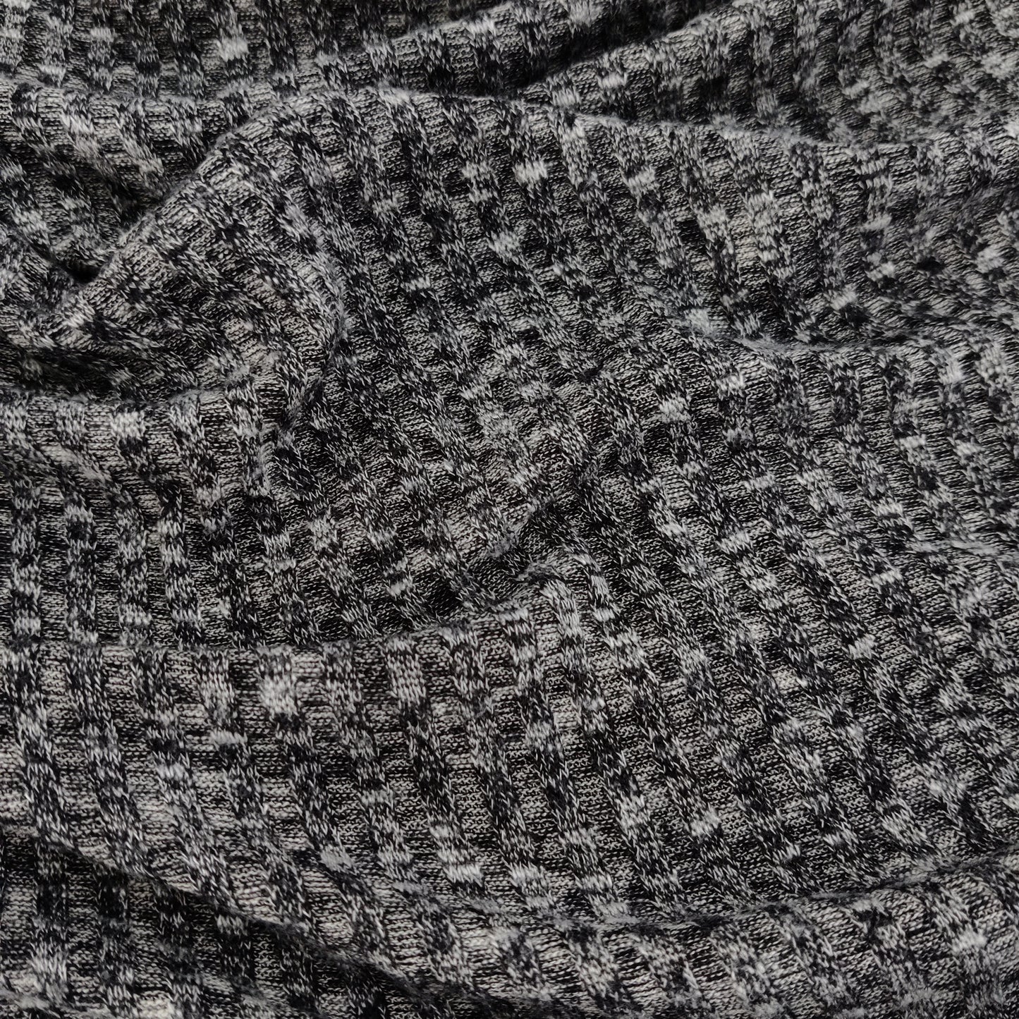 FS718 Viscose Rib Stretch Knit Fabric Grey | Fabric | Blue, Blush, drape, Elastane, Fabric, fashion fabric, knit, Knitwear, Loose Knit, Mint, Nude, Pink, Plain, Polyester, Rib, Ribbed, sale, sewing, Soft, Stretchy, Viscose | Fabric Styles