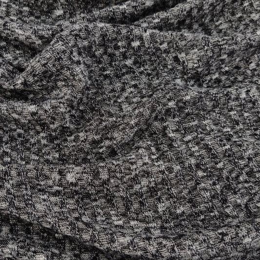 FS718 Viscose Rib Stretch Knit Fabric Grey | Fabric | Blue, Blush, drape, Elastane, Fabric, fashion fabric, knit, Knitwear, Loose Knit, Mint, Nude, Pink, Plain, Polyester, Rib, Ribbed, sale, sewing, Soft, Stretchy, Viscose | Fabric Styles