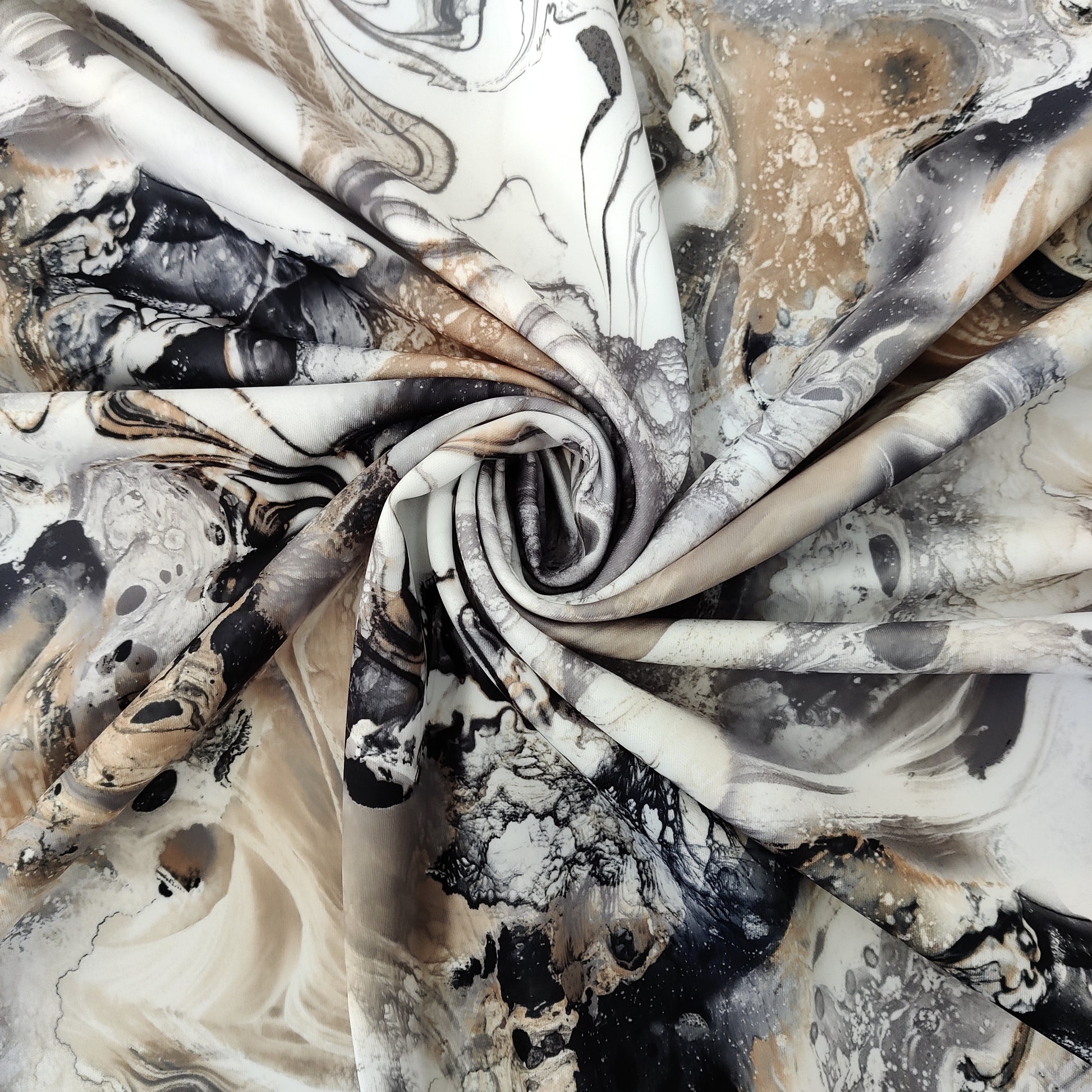 FS091 Tie Dye Marble Scuba Stretch Knit Fabric & Spandex Sportswear Swim Fabric | Fabric | Black, Blue, drape, Fabric, fashion fabric, Gold, making, Marble, Orange, Pink, Purple, Scuba, sewing, Spandex, Splash, Stretchy, Swim, Swimming, Swimwear, Tie Dye, Water Effect, White, Yellow | Fabric Styles