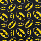 FS636_1 Batman Logo | Fabric | Batman, Brand, Branded, Children, Comic, Comics, Cotton, Cotton SALE, DC, Fabric, fashion fabric, Kids, Logo, making, sewing, Skirt | Fabric Styles