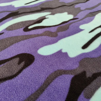 FS745 Army Camouflage Green & Blue | Fabric | Army, Blue, Camo, Camouflage, Children, Colourful, drape, Fabric, fashion fabric, Fleece, Green, Kids, making, Poly Fleece, Sale, sewing, Skirt | Fabric Styles