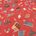 FS707 Mystery Potions Jersey Knitwear Stretch Fabric Blue Black Red | Fabric | blue, broom, Children, drape, elastane, Fabric, fashion fabric, FS707_1, FS707_2, FS707_3, Halloween, Harry, Harry Potter, jersey, Kids, Knit, Knitwear, Loungewear, making, Pink, Polyester, Potions, Potter, Red, Sale, sewing, Skirt, Stretchy | Fabric Styles
